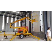 Mini Towable Electric Articulated Telescopic Spider Lift with Ce